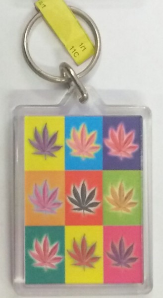 Klíčenka - Cannabis Leaf