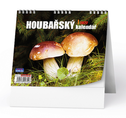 Kalendář 2022-Houbařský - stolní týdenní IDEÁL