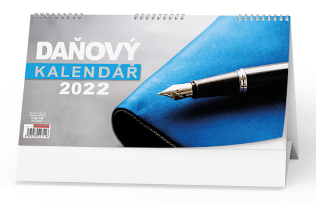 Kalendář 2022-Daňový - stolní týdenní