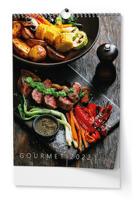 Kalendář 2022-Gourmet - nástěnný A3
