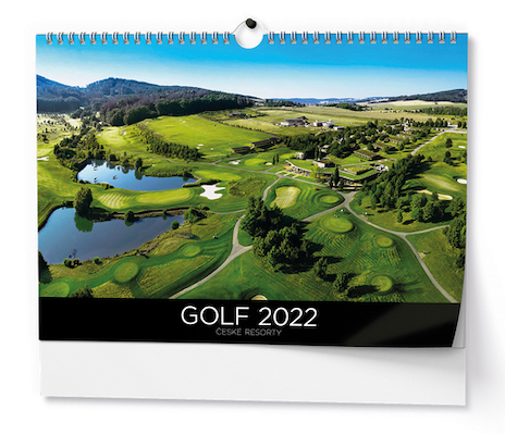 Kalendář 2022-Golf - nástěnný A3