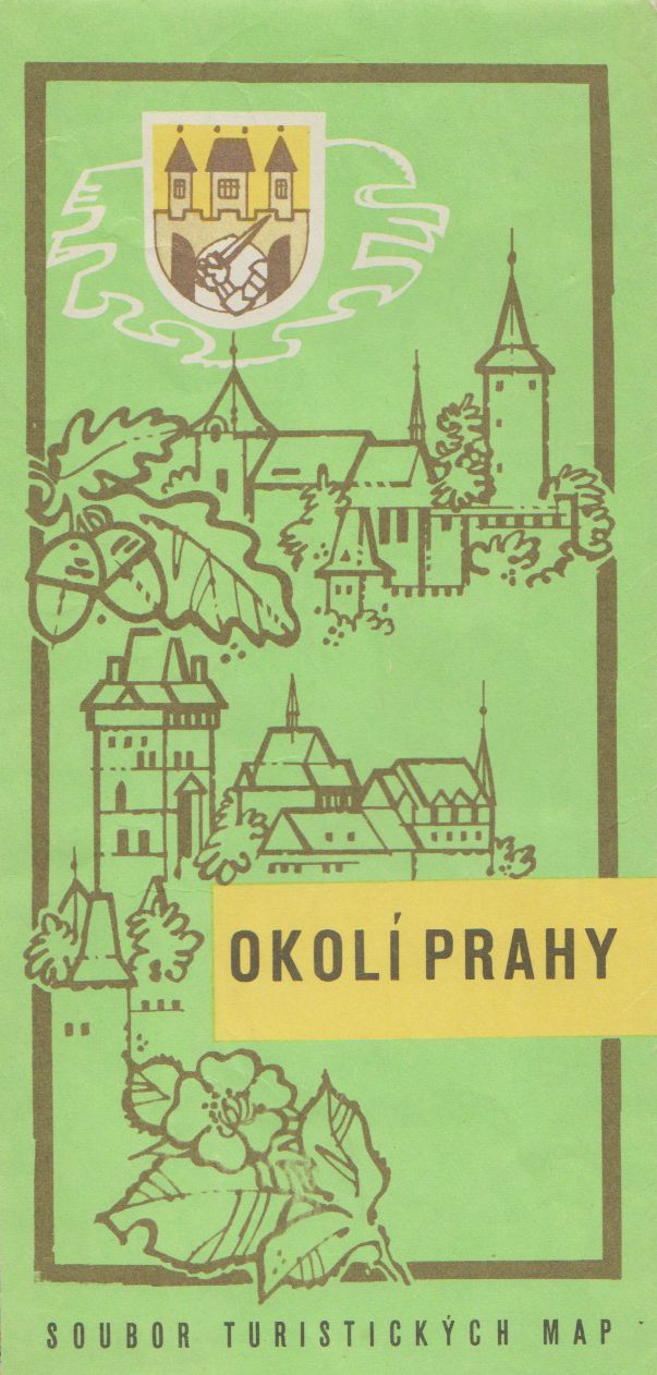 Okolí Prahy-soubor turistických map - 1 : 100 000