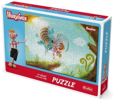 Hurvínek-puzzle 60 dílků 86853