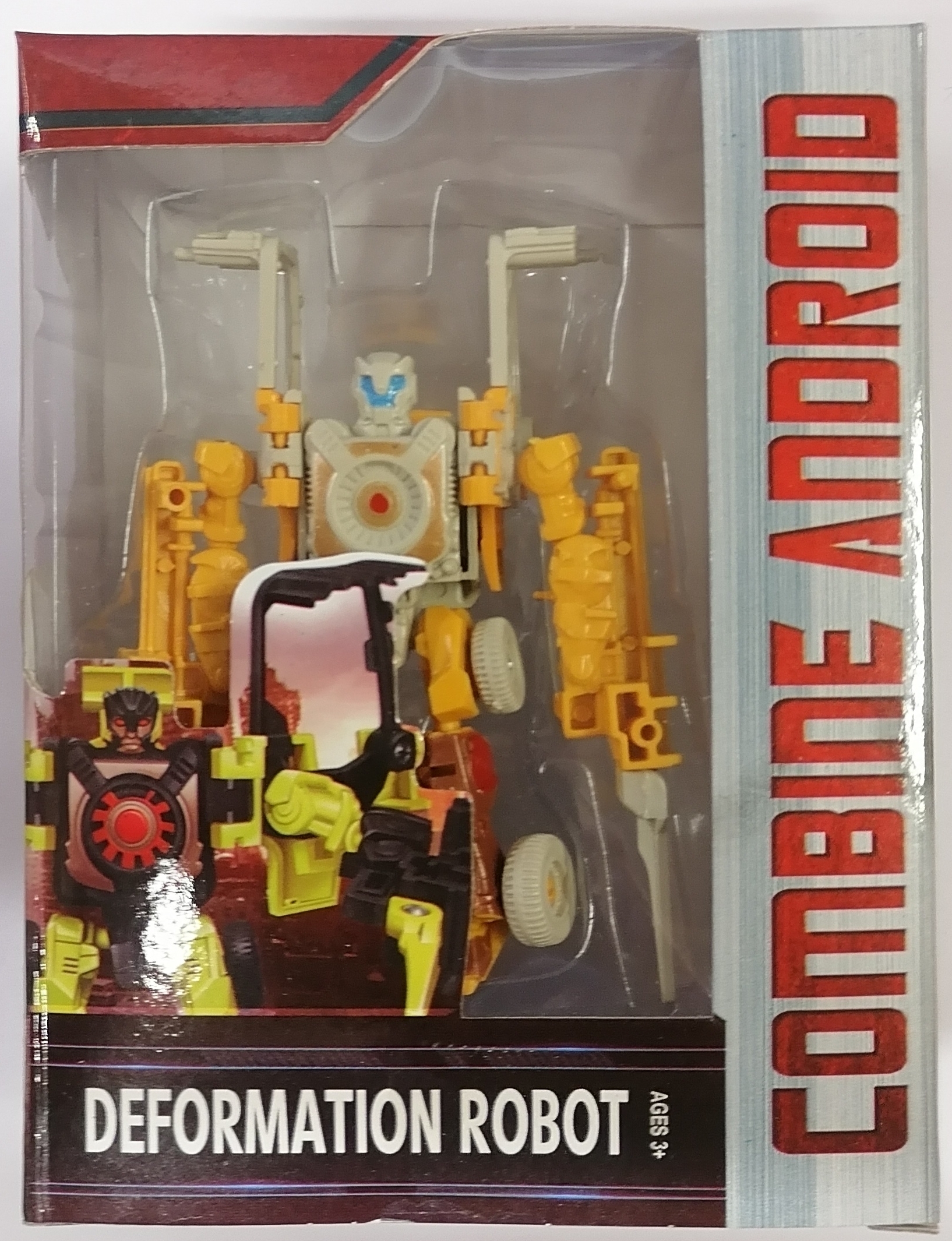 Robot plast-transformující se - žlutý