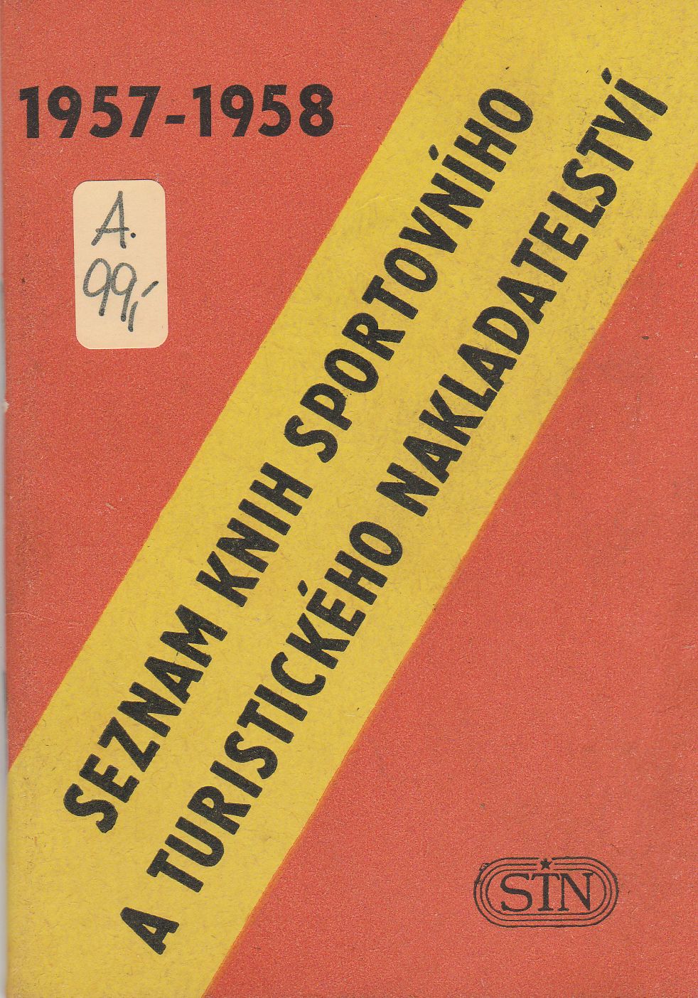 Seznam knih sportovního a turistického nakladatelství 1957-1958