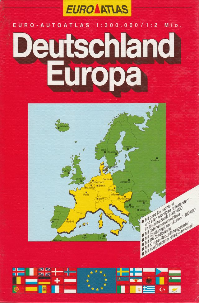 Euro - Autoatlas Deutschland - Europa