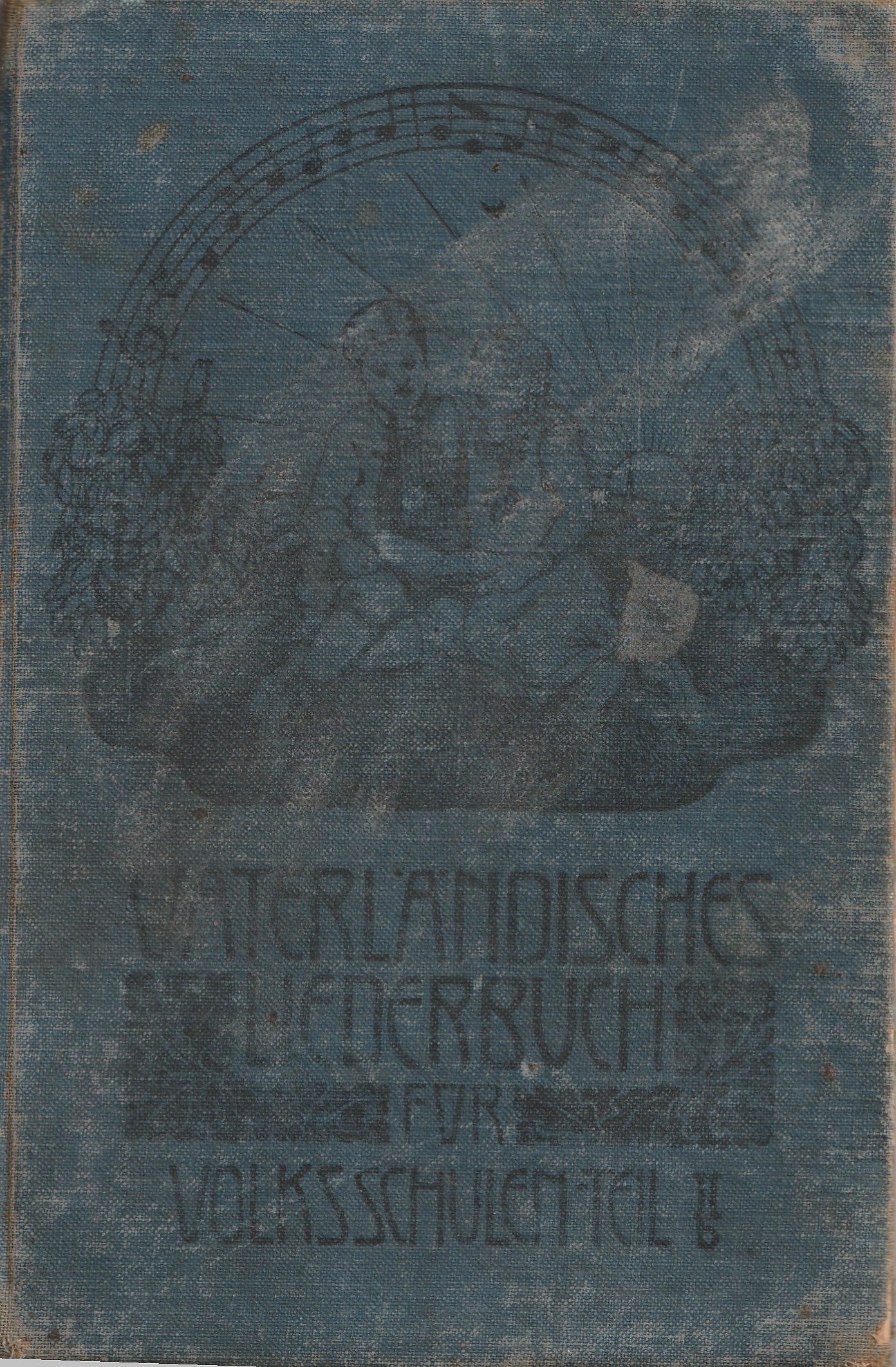 Německý zpěvník - Vaterländisches Lienerbuch