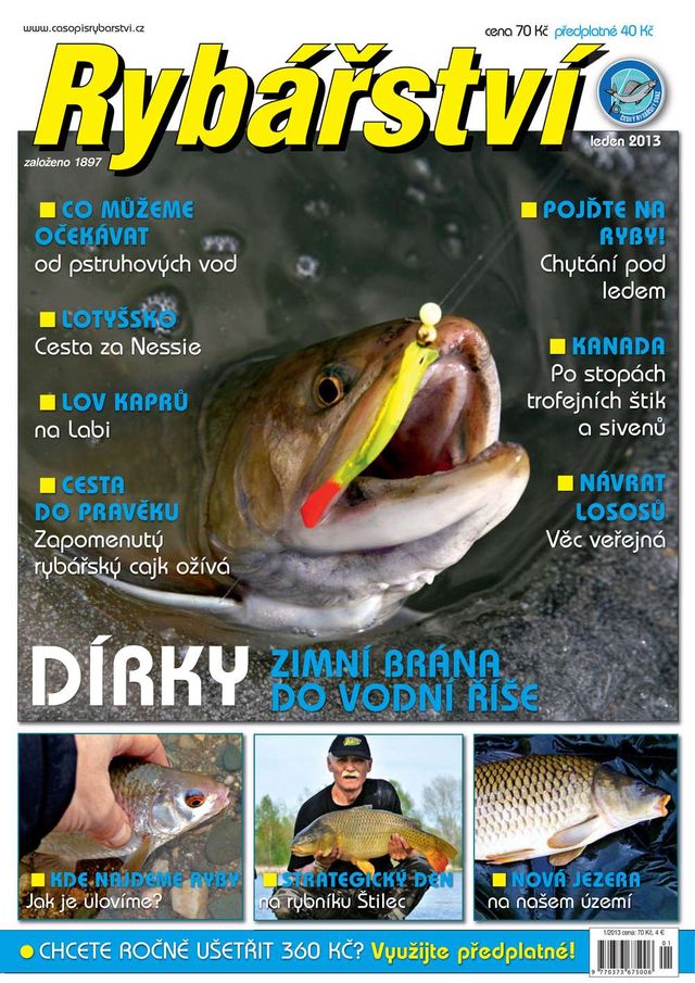 Rybářství - ročník 2013  č.1-12