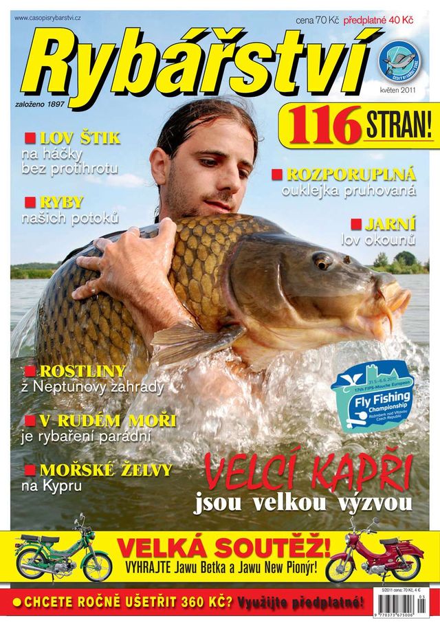 Rybářství - ročník 2011 č. 4-6, 8-12