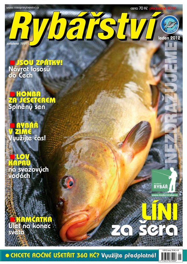 Rybářství - ročník 2012 č. 1, 2, 4-12
