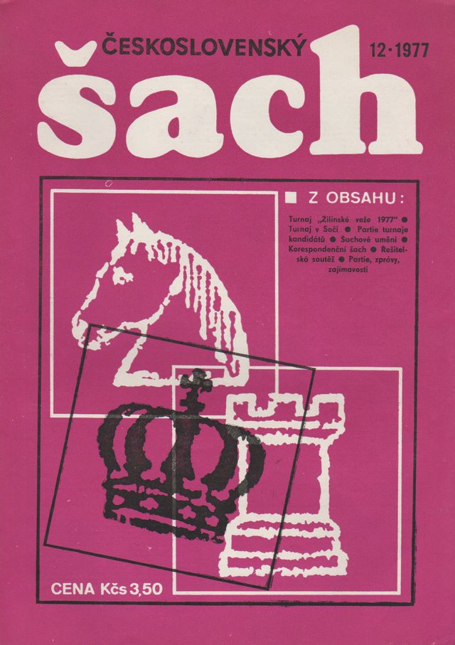 Československý šach 1977 - č. 11