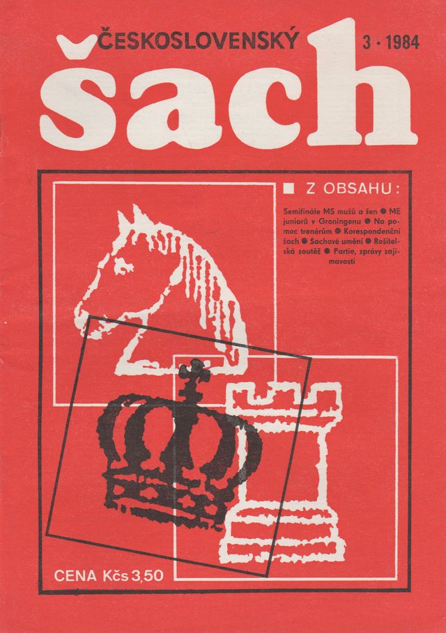 Československý šach 1984 - č. 3-5, 7, 8, 11