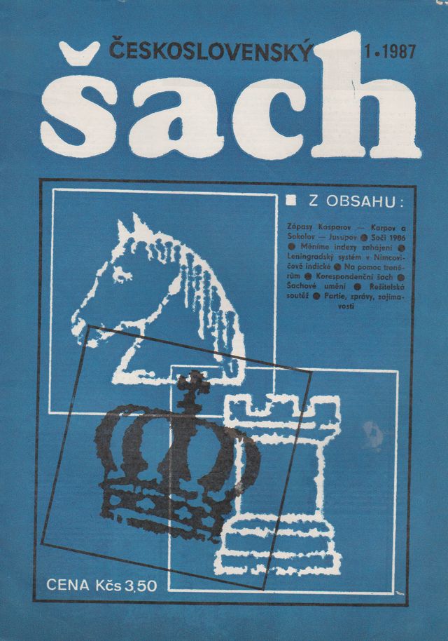 Československý šach 1987 - č. 2, 3, 5-9, 11, 12