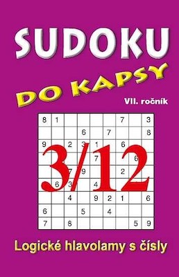 Sudoku do kapsy 3/12 - fialové