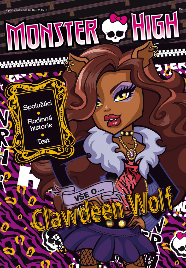 Monster High-Vše o Clawdeen Wolf