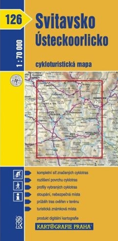 Cykloturistická mapa 126-Svitavsko, Ústeckoorlicko - 1 : 70 000