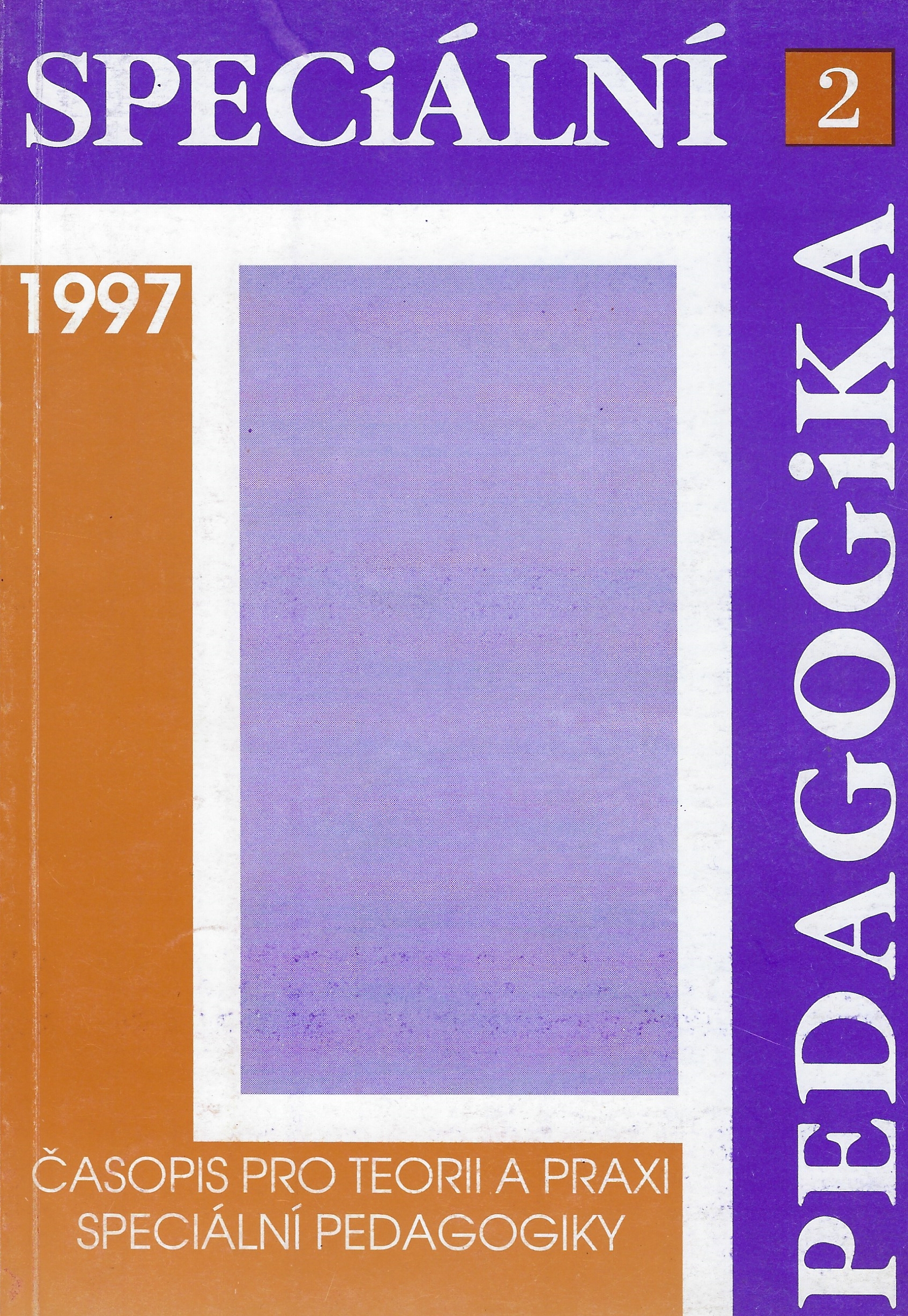 Speciální pedagogika 2/1997