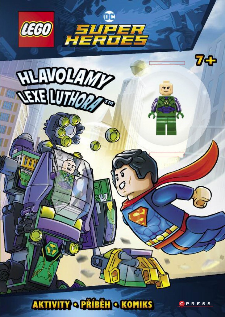 LEGO-DC Super Heroes - Hlavolamy Lexe Luthora