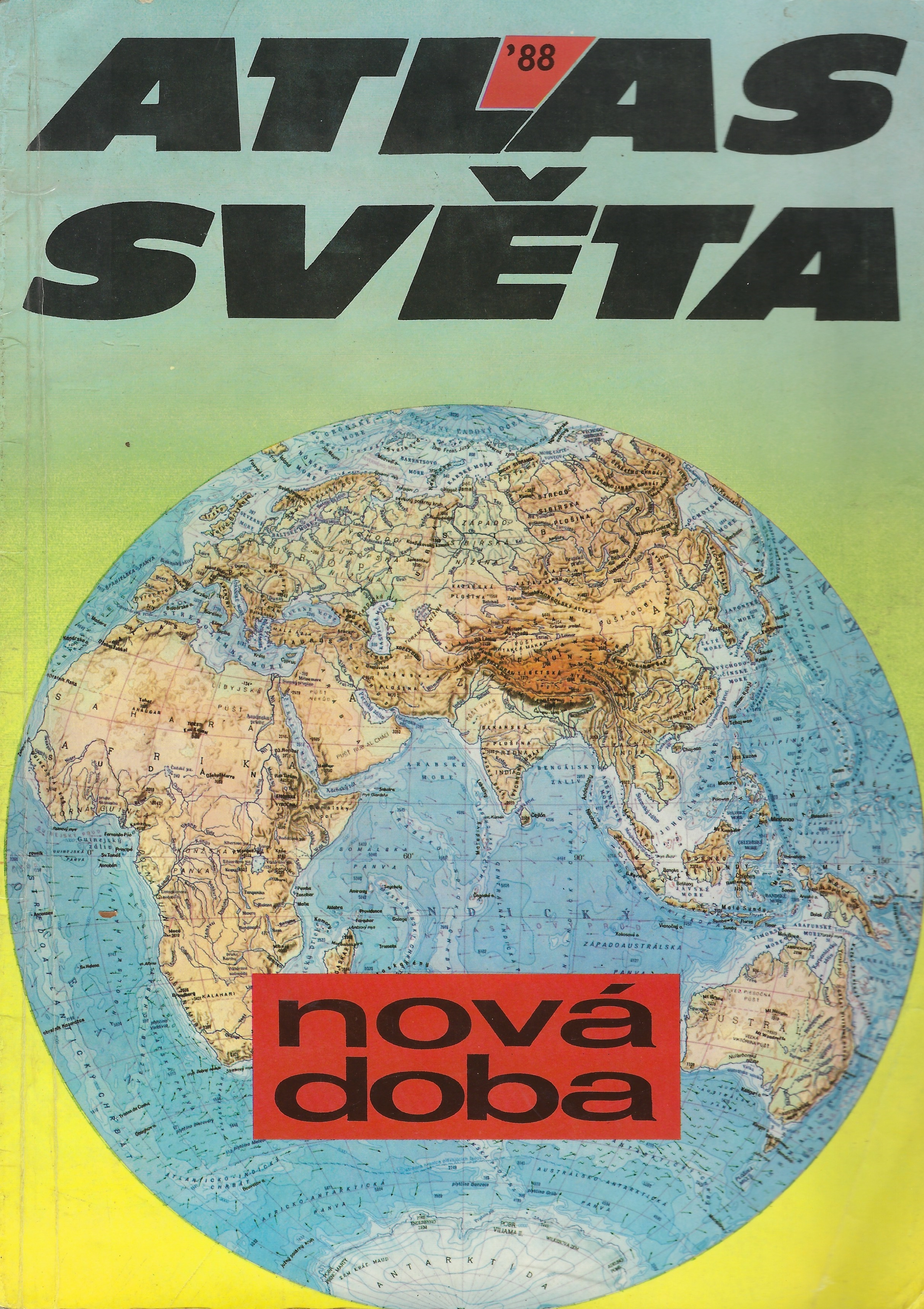 Atlas světa-Nová doba 1988
