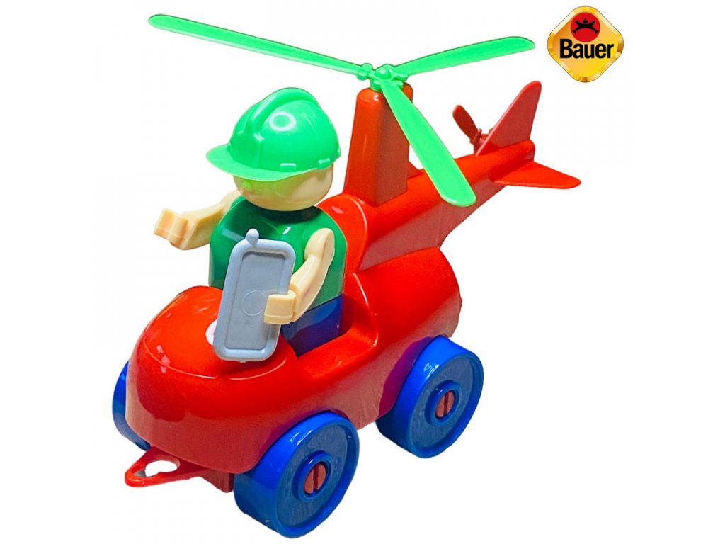 Stavebnice Bauer-Malý set - Vrtulník