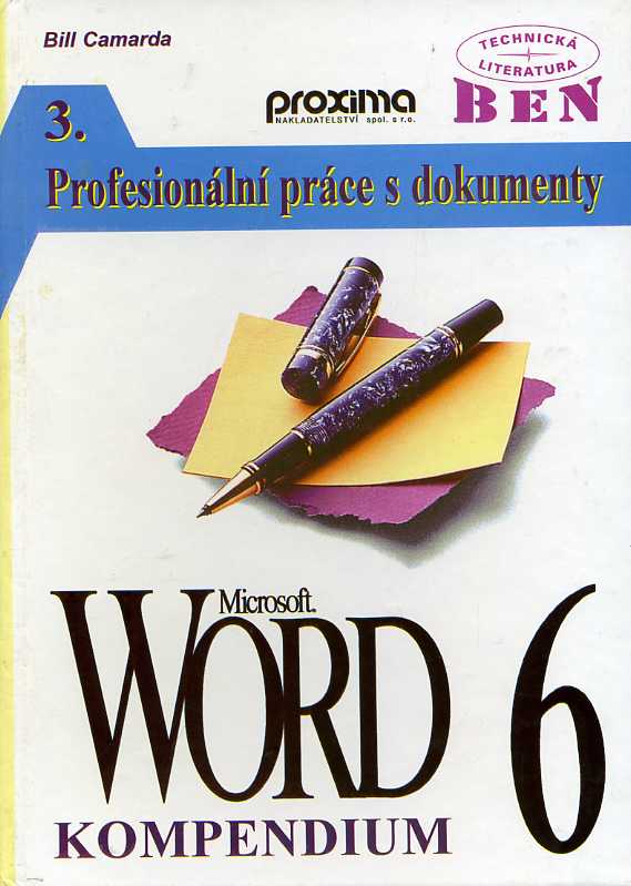 Microsoft Word 6 kompendium 3. díl-Profesionální práce s dokumenty