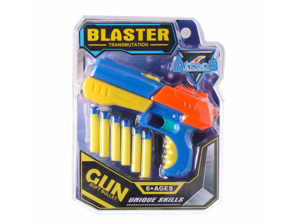 Blaster pistole s náboji B