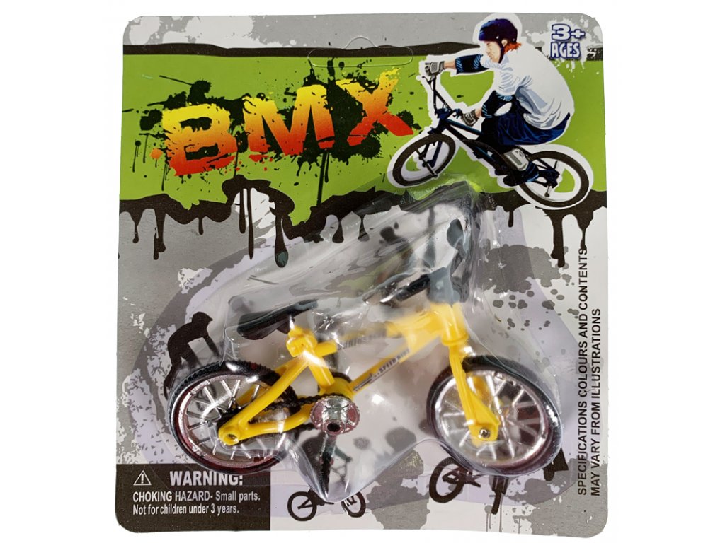 BMX-Finger Bike - žlutý