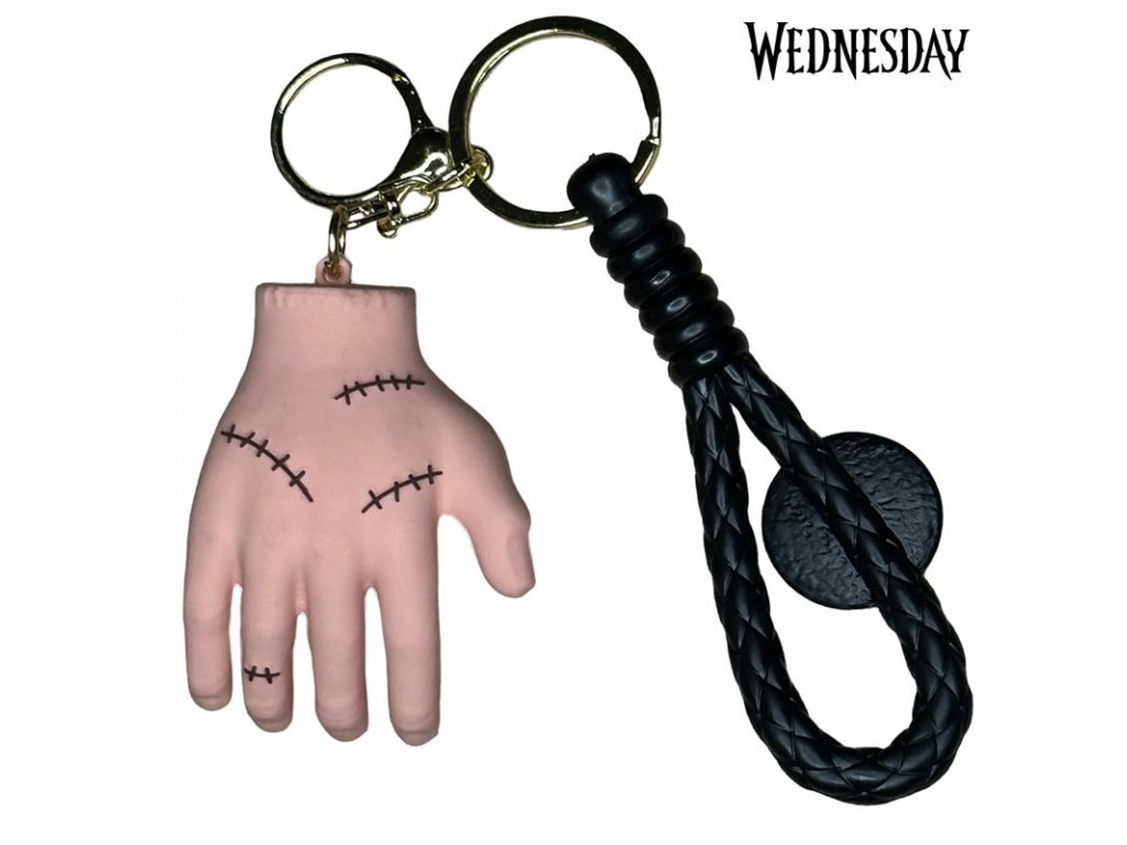 Přívěsek na klíče-Wednesday Addams de Luxe E