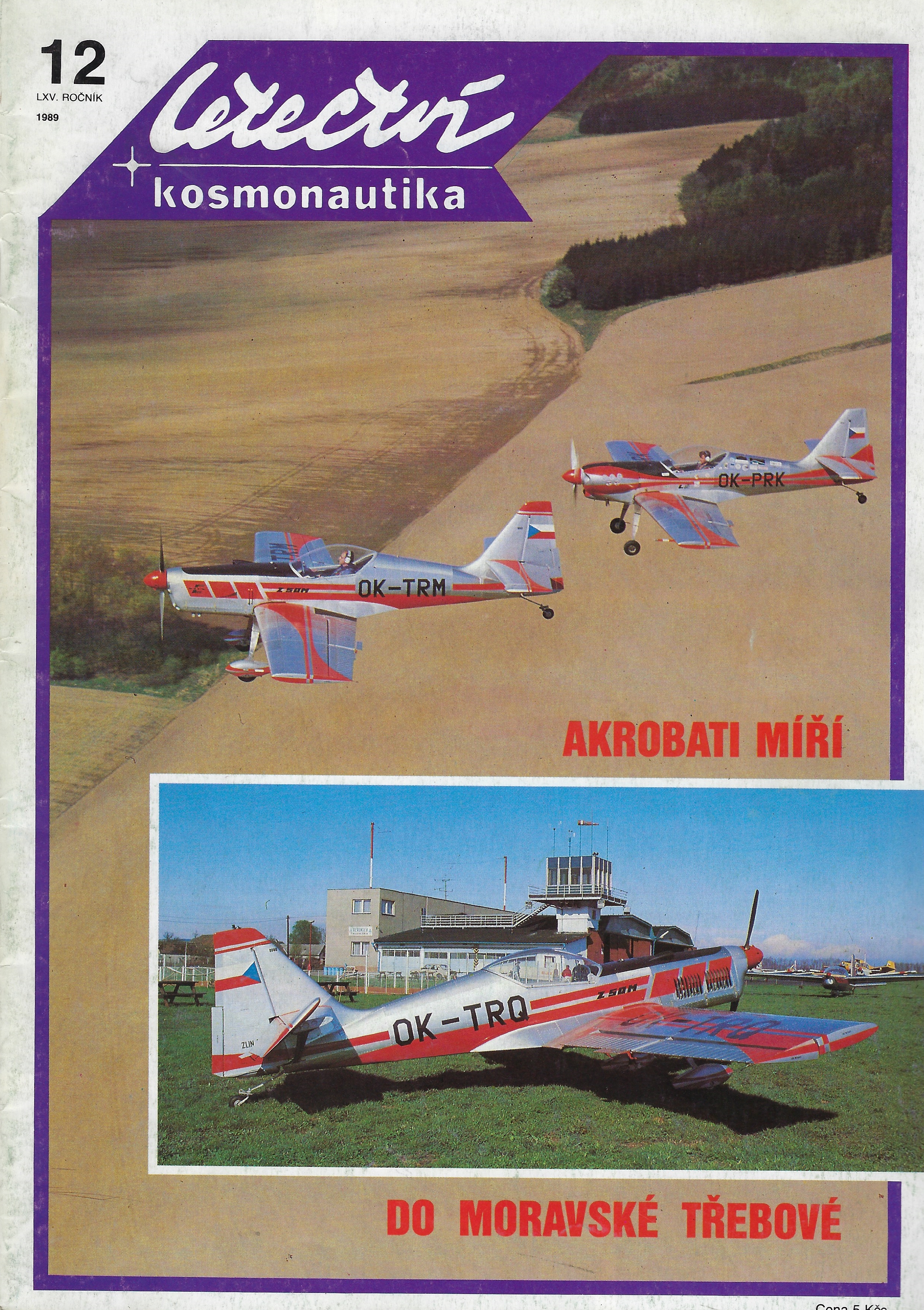 Letectví a kosmonautika 12/1989