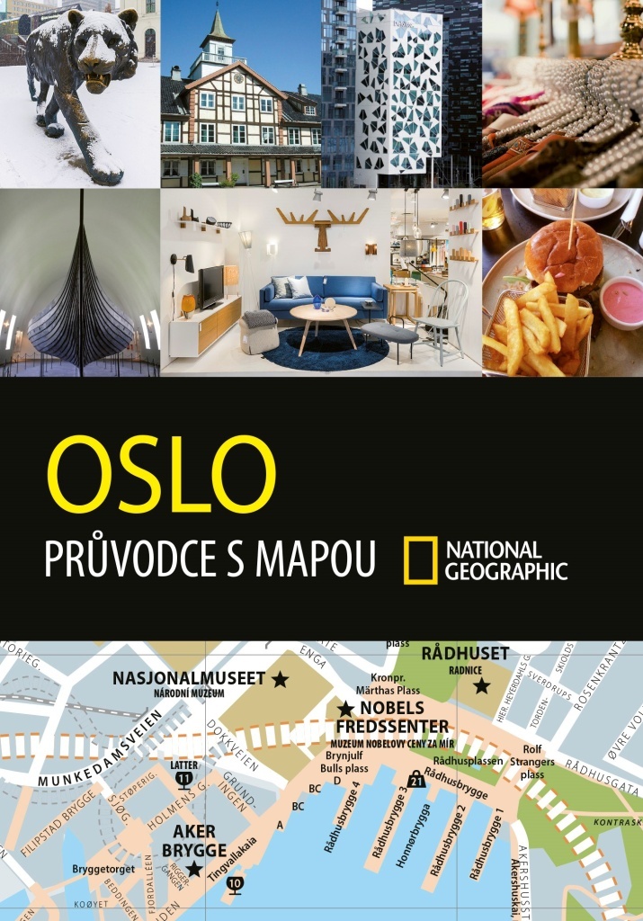 Průvodce s mapou-Oslo