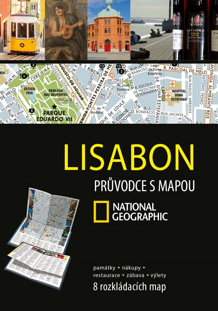 Průvodce s mapou-Lisabon