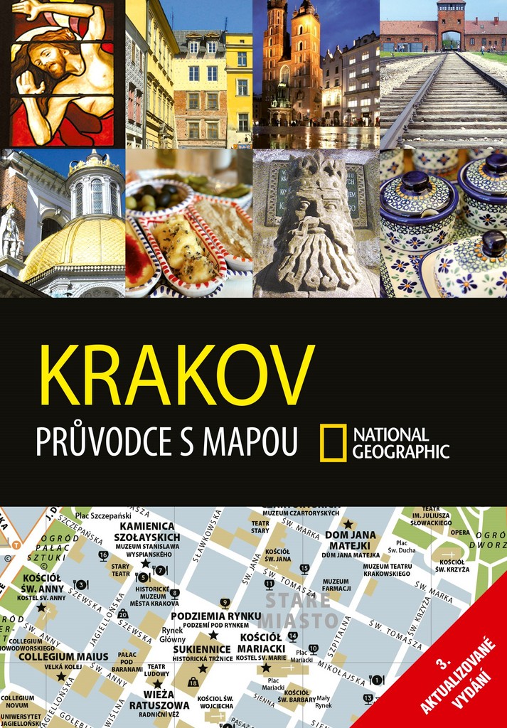 Průvodce s mapou-Krakov