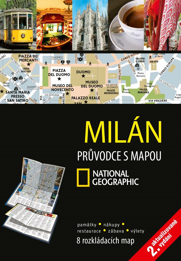 Průvodce s mapou-Milán