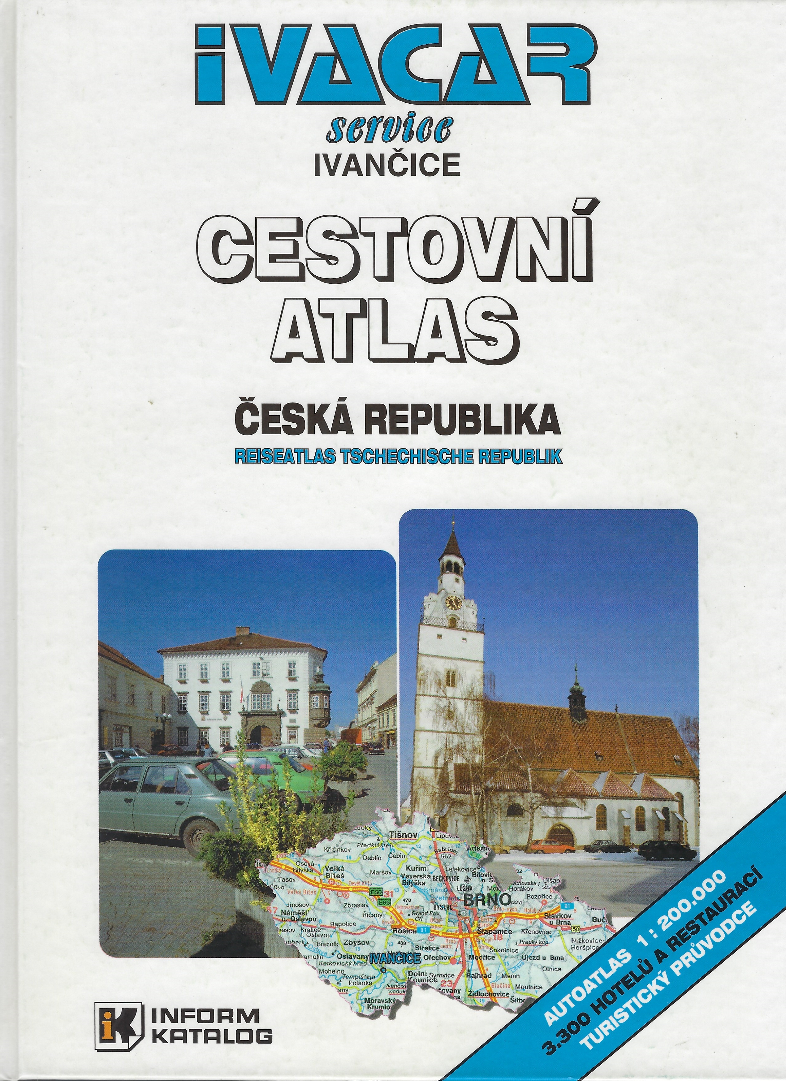 Cestovní atlas-Česká republika