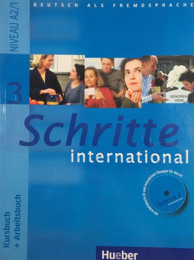 Schritte international 3-Kursbuch + Arbeitsbuch