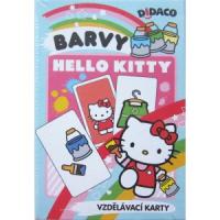 Vzdělávací karty-Hello Kitty - Barvy