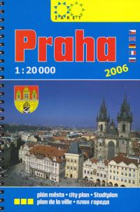 Praha-1:20000 plán města