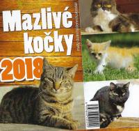 Kalendář 2018 - Mazlivé kočky - malý stolní týdenní