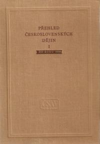 Přehled československých dějin I., II., a III. díl