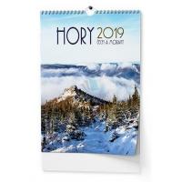 Kalendář 2019-Hory - nástěnný